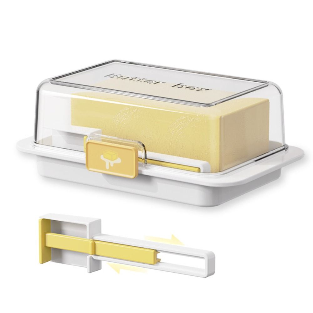 Kitchen Baking Storage Containers - Şeffaf Kapaklı Tereyağı Saklama Kutusu Toz