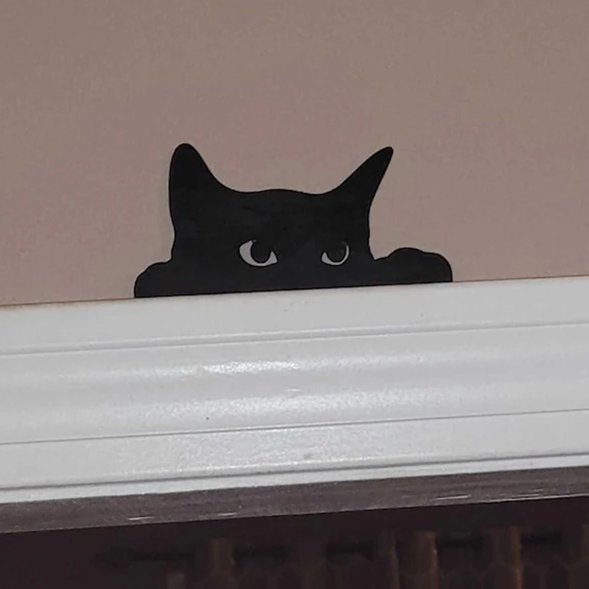 Kitchen Up - 1 Adet Kedi Figürlü Kapı Üstü