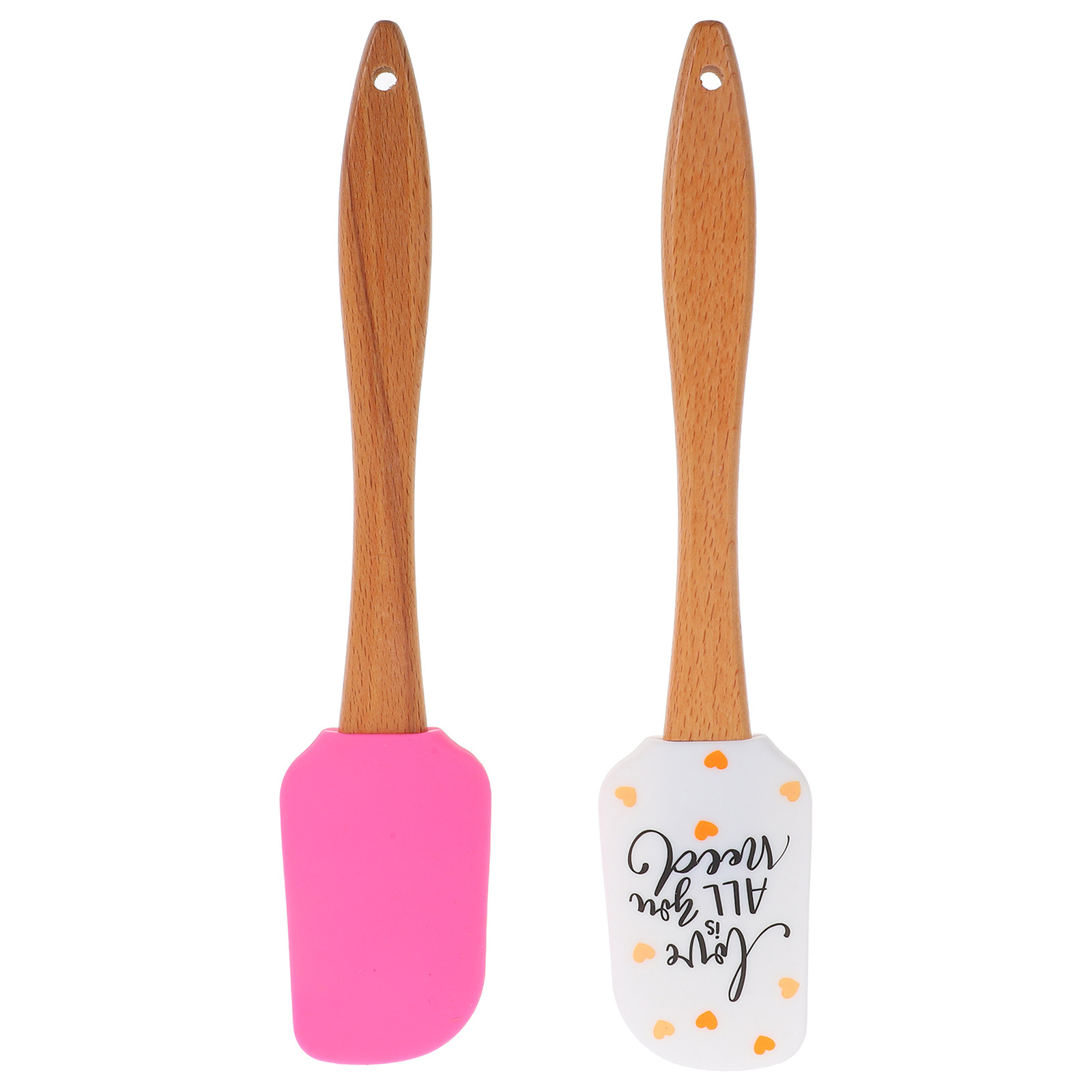 Kitchen Baking Utensils - 2 Adet Sevgililer Günü Kalp Tasarımlı