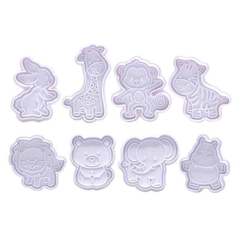 Kitchen Kids Baking Set - 4 Adet Hayvan Figürlü Kurabiye Kalıbı