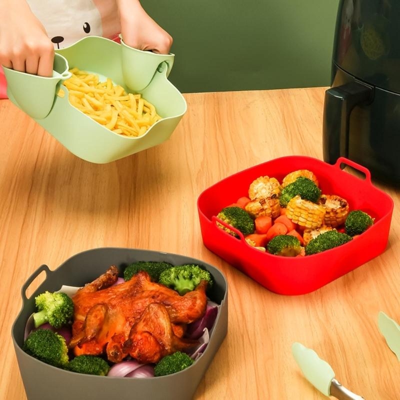 Kitchen Baking Pans For Sale - Silikon Sepetler Kare Yapışmaz Gıda Sınıfı