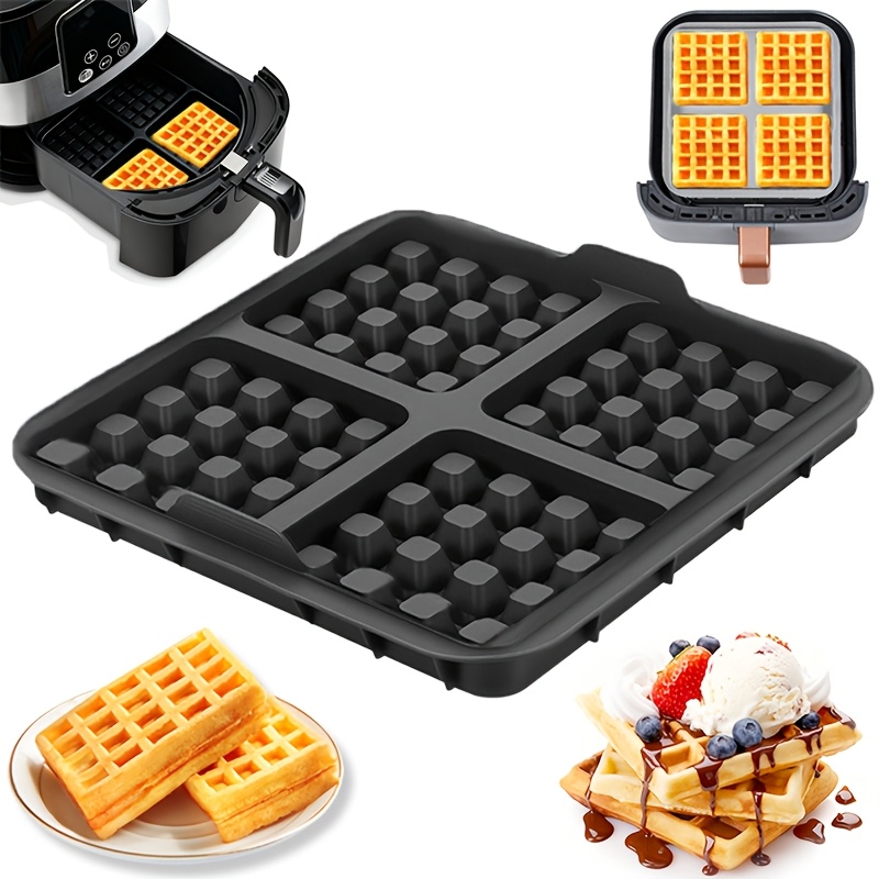Kitchen Baking Utensils - Kare Waffle Kalıbı, Air Fryer için