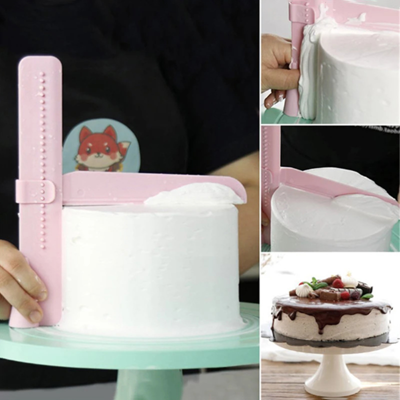 Fondant Smoother Set - Kendin Yap Ayarlanabilir Şap Kek Spatulası