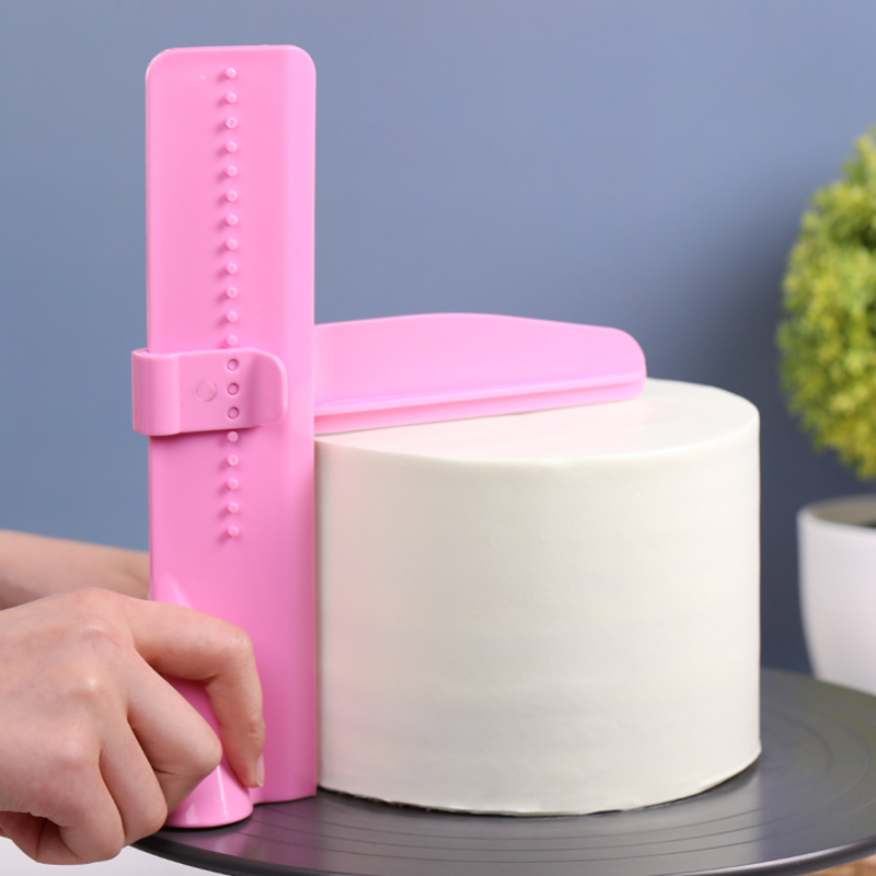 Fondant Smoother Set - Kek Kazıyıcı Pürüzsüz Ayarlanabilir Fondan Spatula