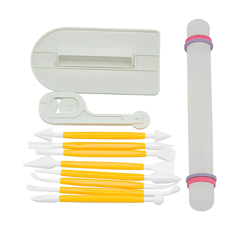 Fondant Smoother Set - 11 adet/takım Pişirme Araçları Kek Kazıyıcı