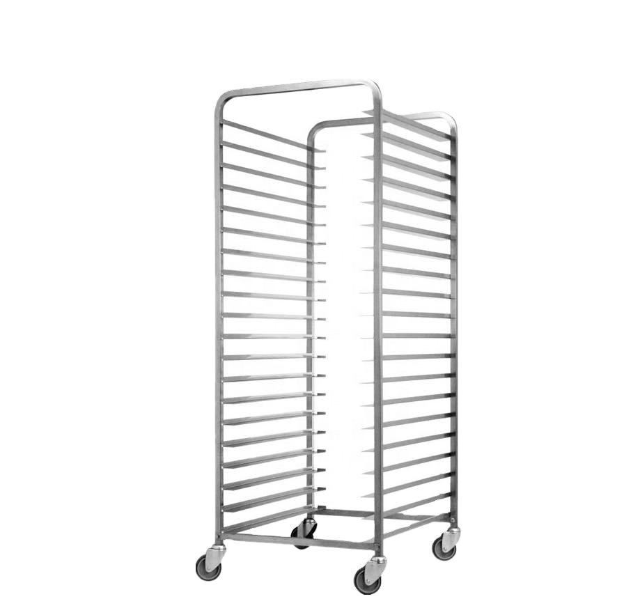 Kitchen Baking Cart - Fırın Paslanmaz Çelik Soğutma Rafı Arabası,