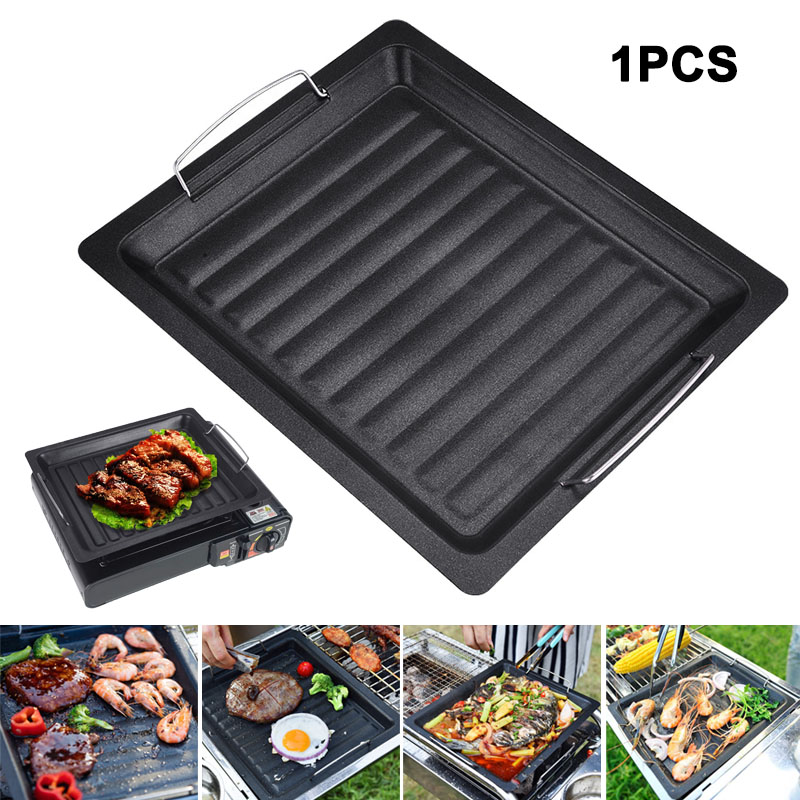 Kitchen Oven Baking Pans - Açık havada kalın kare ızgara tavası