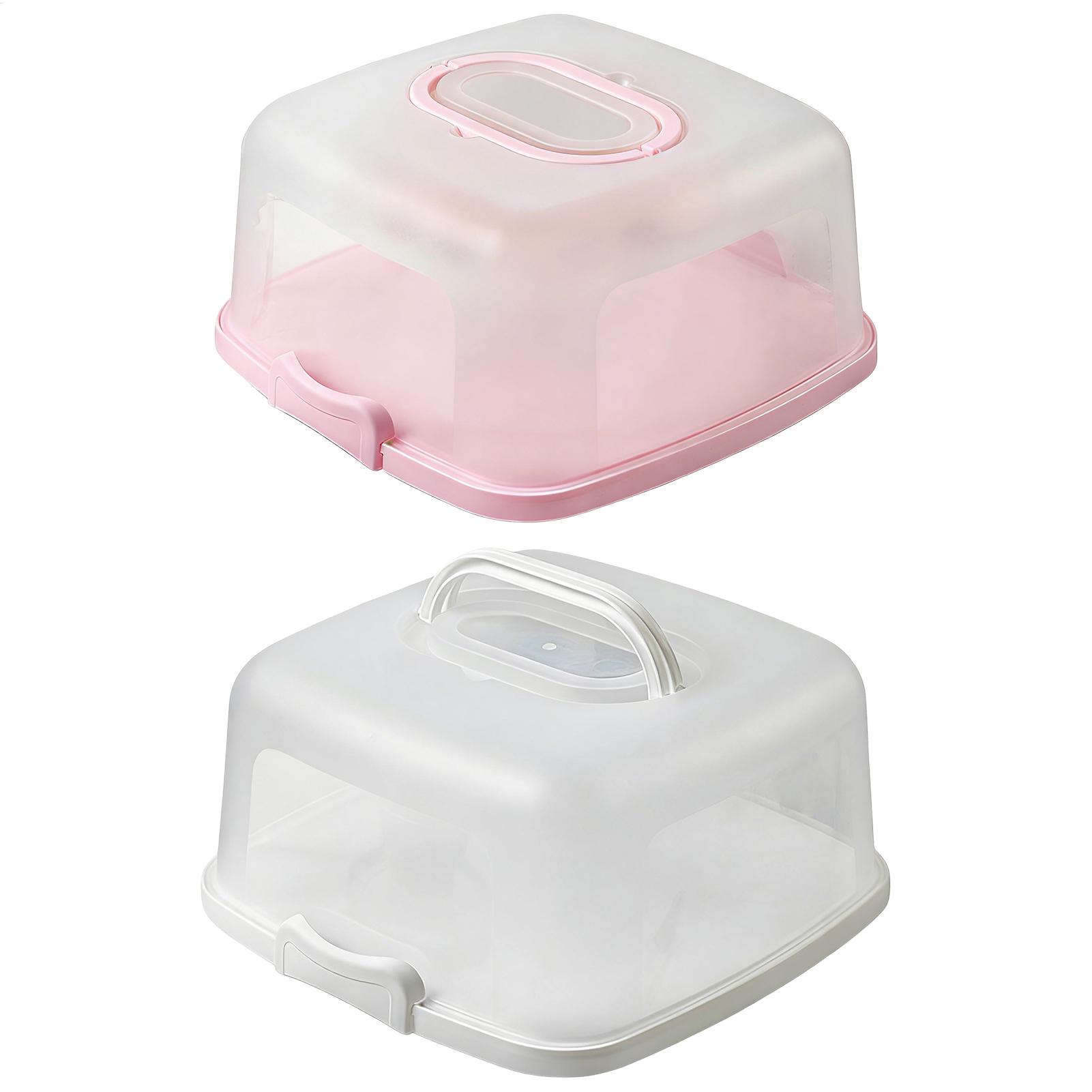 Kitchen Baking Storage Containers - 10 inç Seyahat Kek Taşıyıcısı Saplı