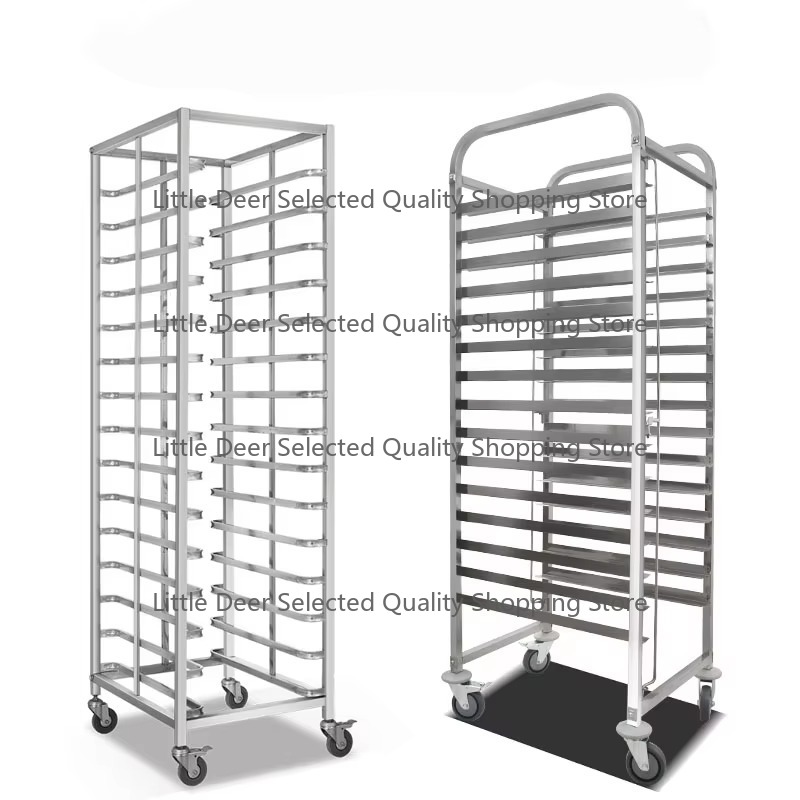 Kitchen Baking Cart - 6 10 15 16 Katlı Paslanmaz