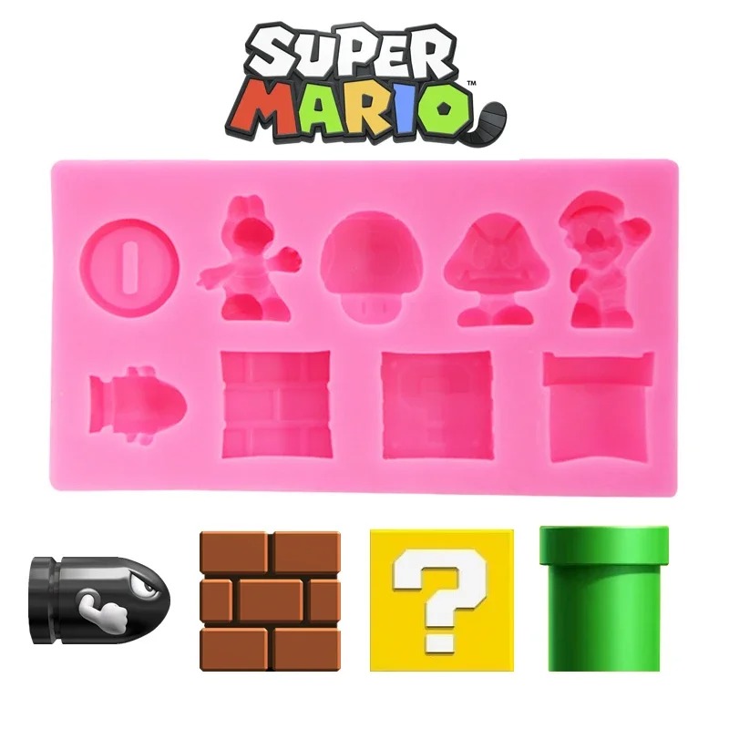Kitchen Appliances For Baking - 3D Süper Mario Bros Kek Kalıbı