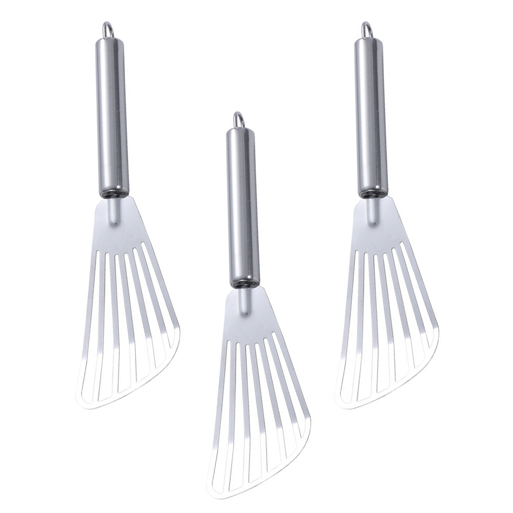 Kitchen Baking Utensils - 3 adet paslanmaz çelik spatula biftek