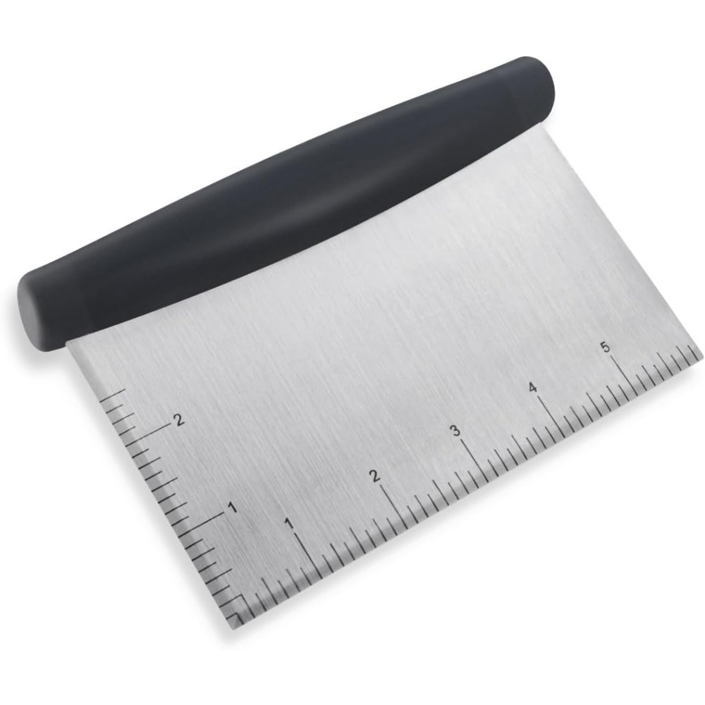 Kitchen Baking Utensils - Çok Amaçlı Paslanmaz Çelik Hamur Kazıyıcı,