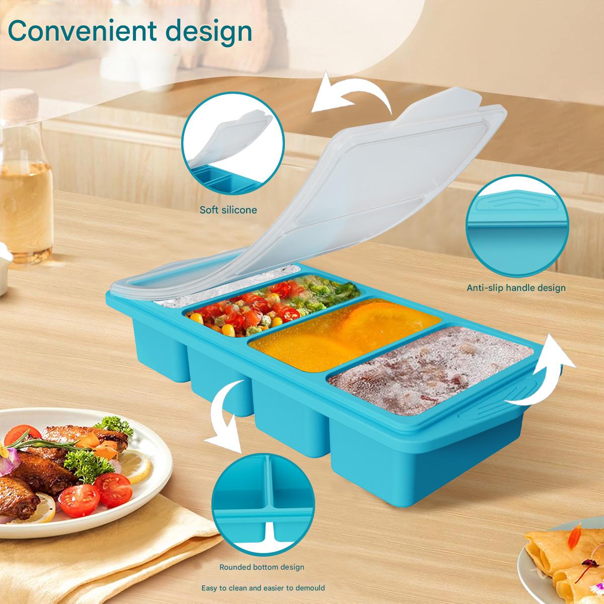 Büyük Silikon Buz Kalıbı, Kapa - Kitchen Baking Storage Containers incelemesi ve fiyatı