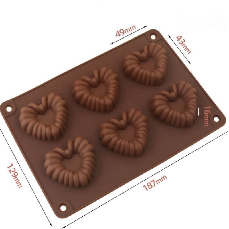 Kalp şeklinde Silikon Çikolata - Kitchen Appliances For Baking incelemesi ve fiyatı