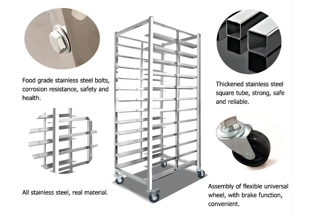 Mutfak Ekipmanı Arabası Pişirm - Kitchen Baking Cart incelemesi ve fiyatı