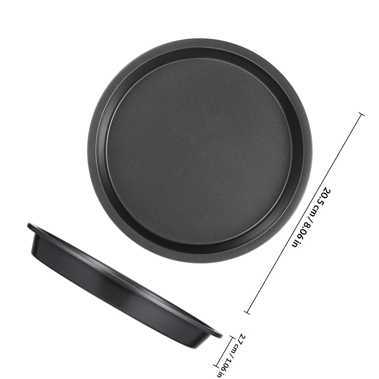 Yuvarlak Karbon Çelik Pizza Ta - Kitchen Oven Baking Pans incelemesi ve fiyatı