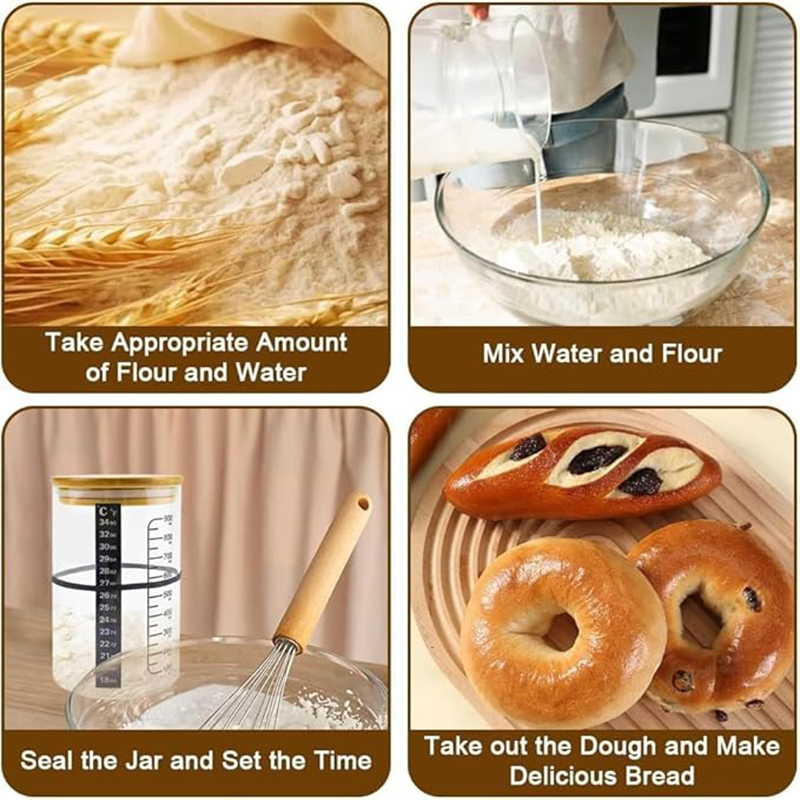 Ekşi Mayalı Ekmek Yapma Seti E - Kitchen Baking Storage Containers incelemesi ve fiyatı