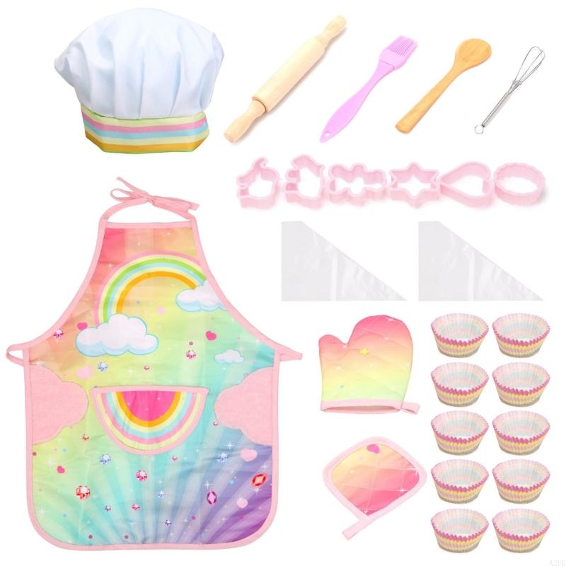 Çocuklar Pişirme Önlük Seti El - Kitchen Kids Baking Set incelemesi ve fiyatı