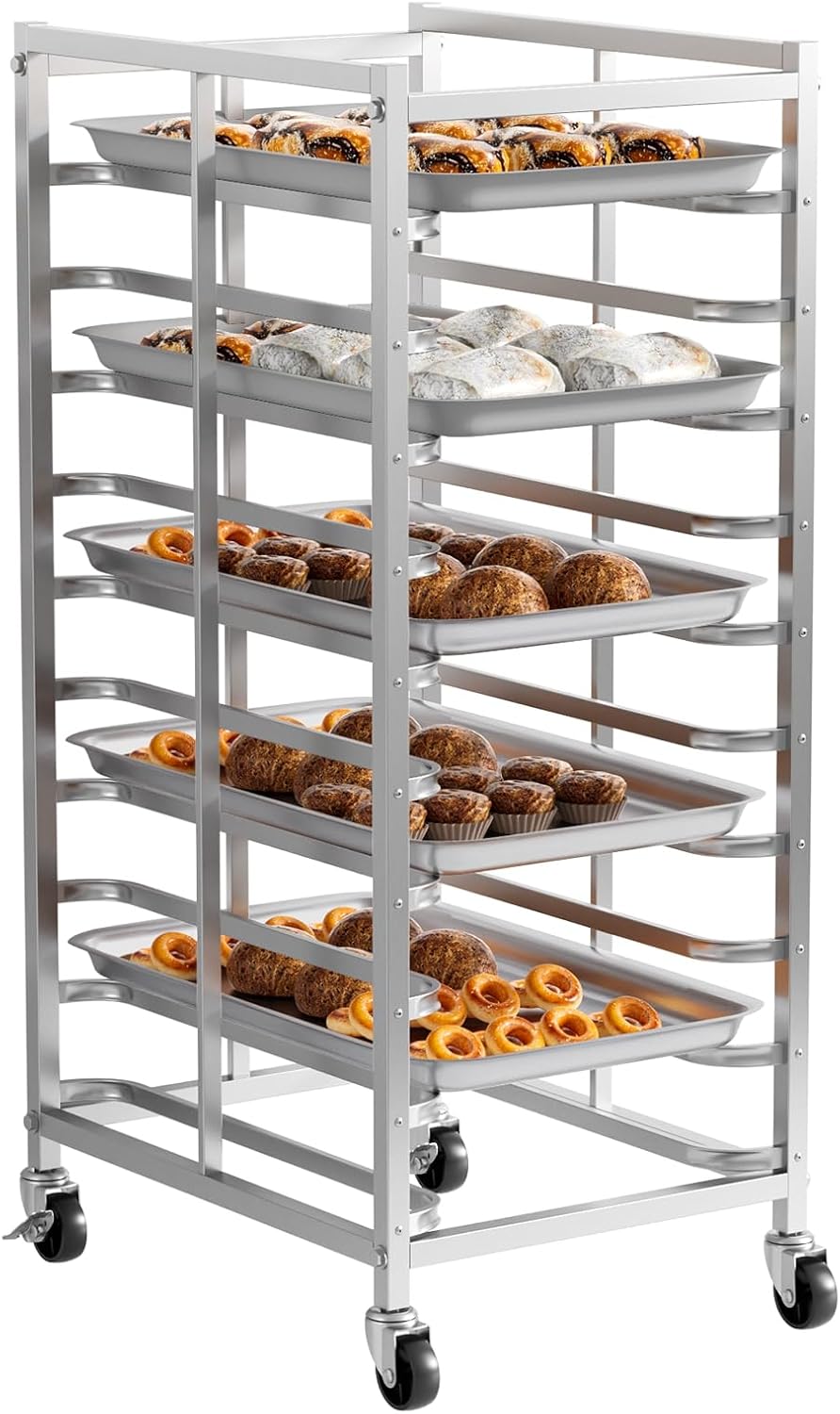 Tekerlekli Ticari Paslanmaz Çe - Kitchen Baking Cart incelemesi ve fiyatı