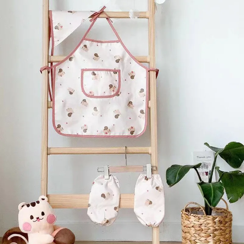 Sevimli Karikatür Çocuk Önlük  - Kitchen Kids Baking Set incelemesi ve fiyatı