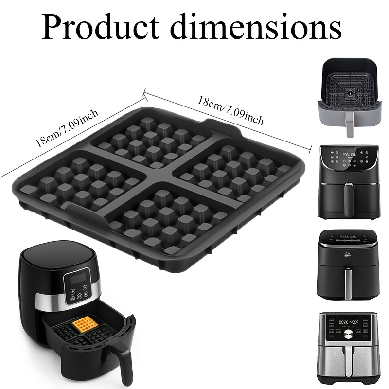 Kare Waffle Kalıbı, Air Fryer  - Kitchen Baking Utensils incelemesi ve fiyatı