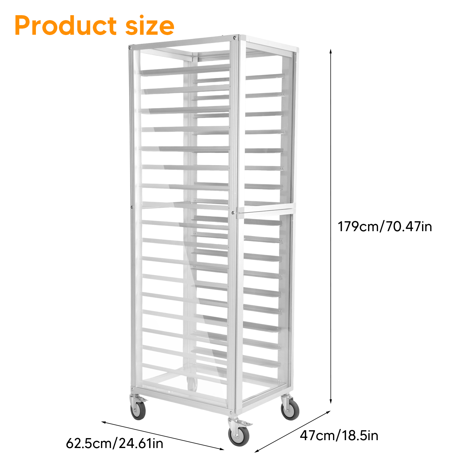 18 Katlı Ticari Fırın Rafları  - Kitchen Baking Cart incelemesi ve fiyatı