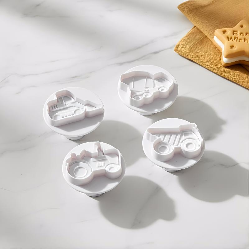 3D Araç Kurabiye Kalıbı 4'lü S - Kitchen Kids Baking Set incelemesi ve fiyatı
