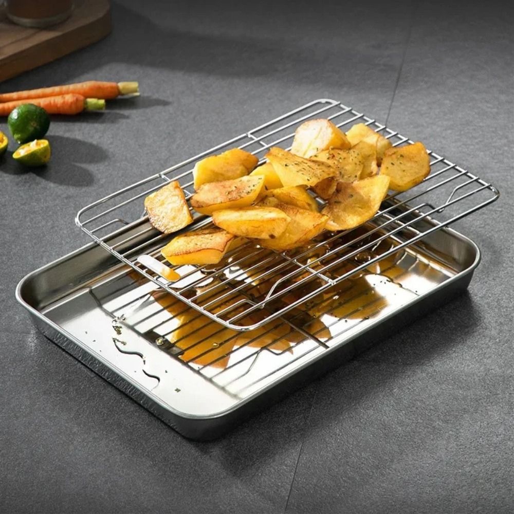 Taşınabilir Yapışmaz Paslanmaz - Kitchen Oven Baking Pans incelemesi ve fiyatı