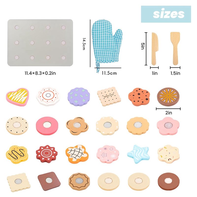 WOWFU-Çocuklar İçin Ahşap Kura - Kitchen Kids Baking Set incelemesi ve fiyatı