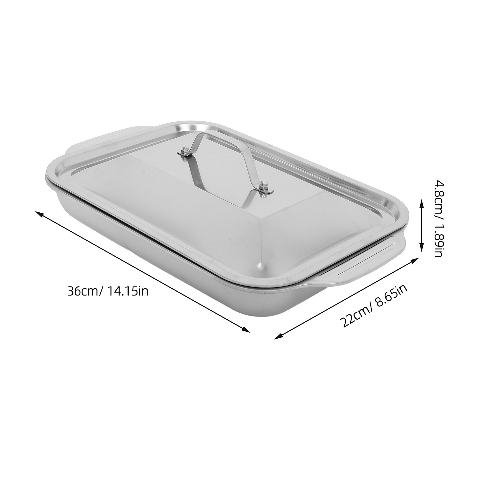 Paslanmaz Çelik Dikdörtgen Izg - Kitchen Oven Baking Pans incelemesi ve fiyatı