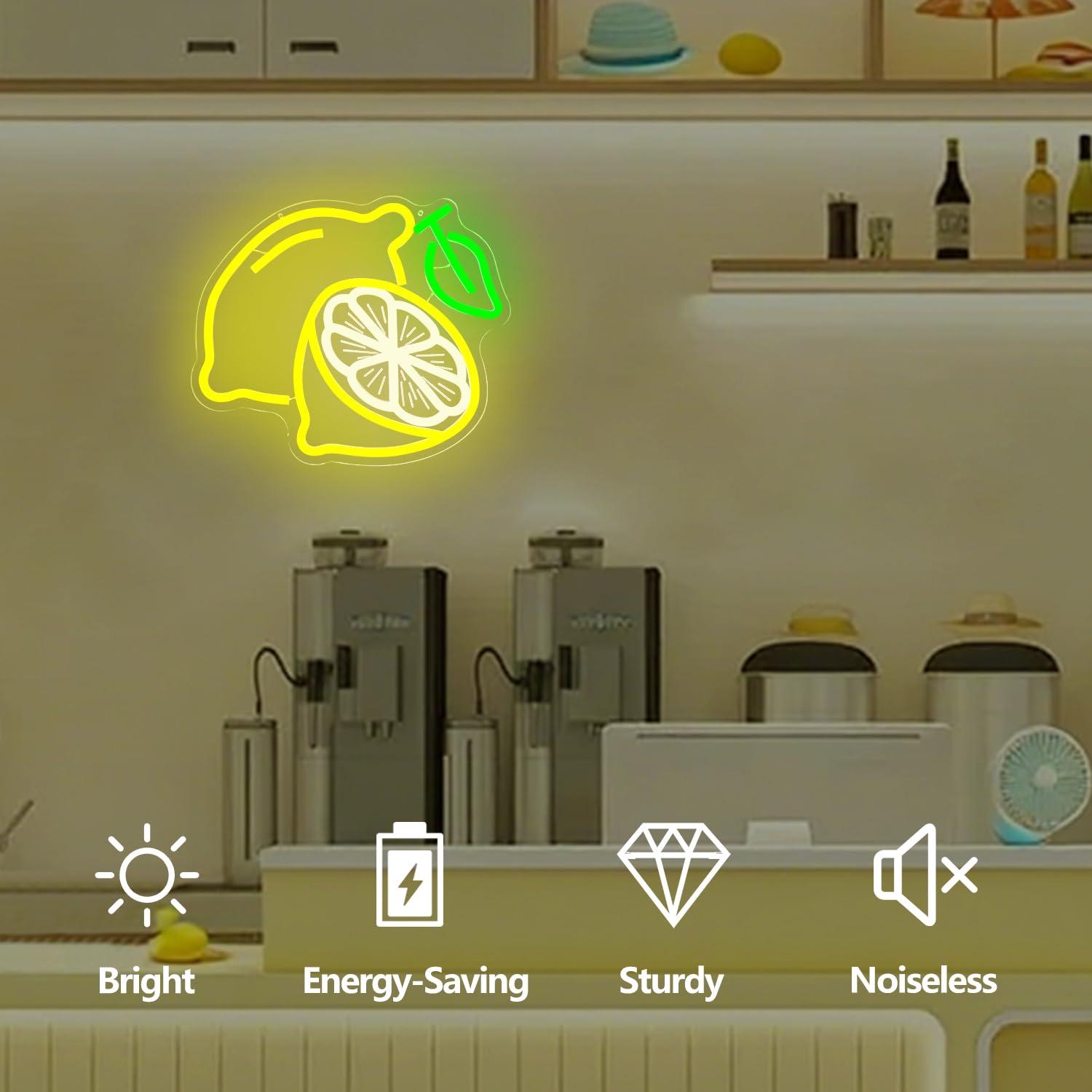 Limon Neon Tabela Kısılabilir  - Kitchen Up incelemesi ve fiyatı