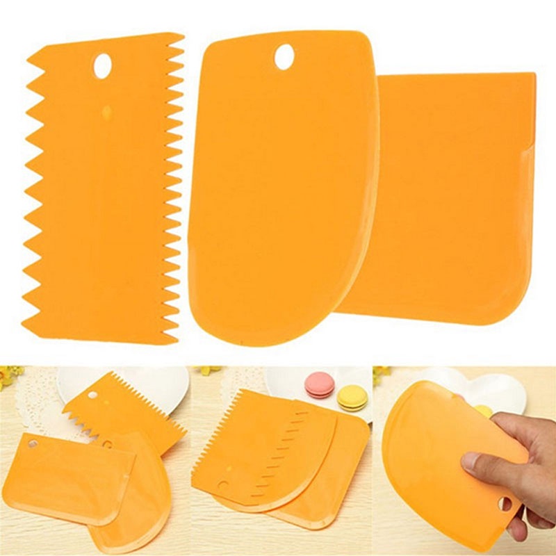3 adet/takım kek düzleştirici  - Fondant Smoother Set incelemesi ve fiyatı