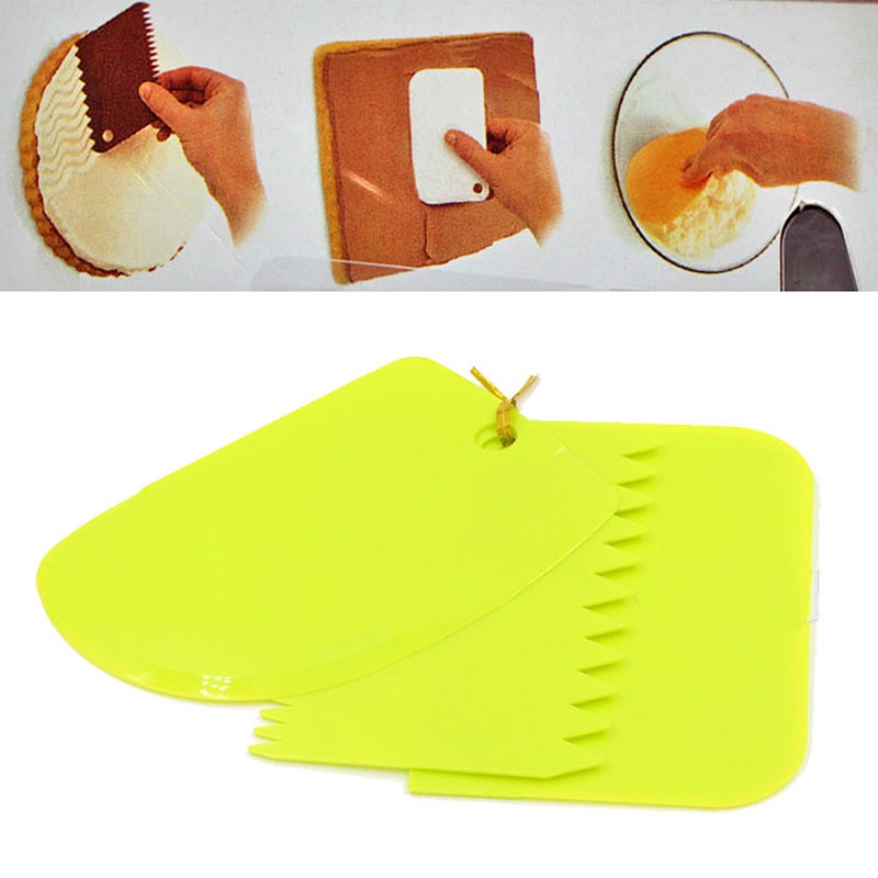 3 adet/takım kek düzleştirici  - Fondant Smoother Set incelemesi ve fiyatı