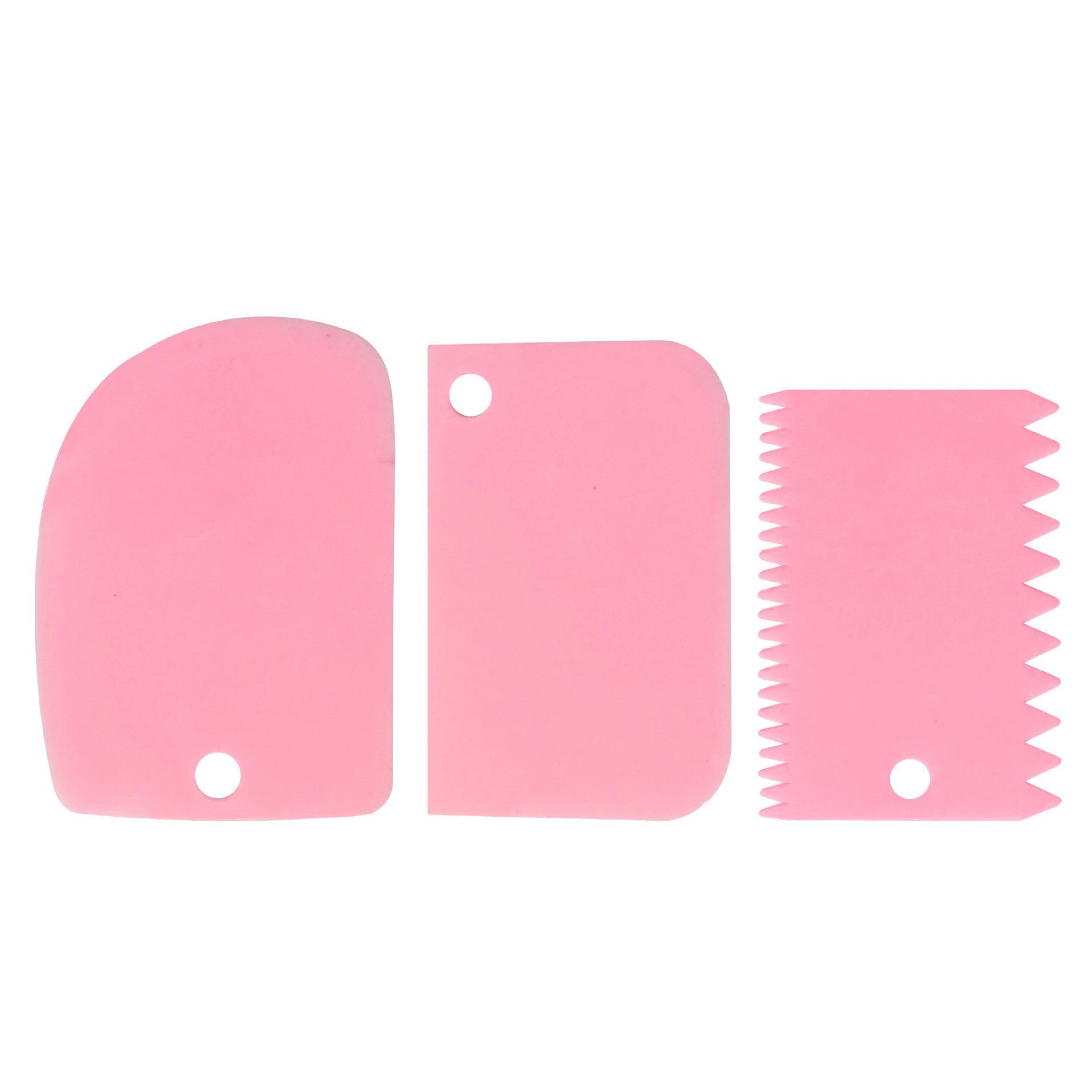 3 adet/grup Krem Kazıyıcı Düzl - Fondant Smoother Set incelemesi ve fiyatı
