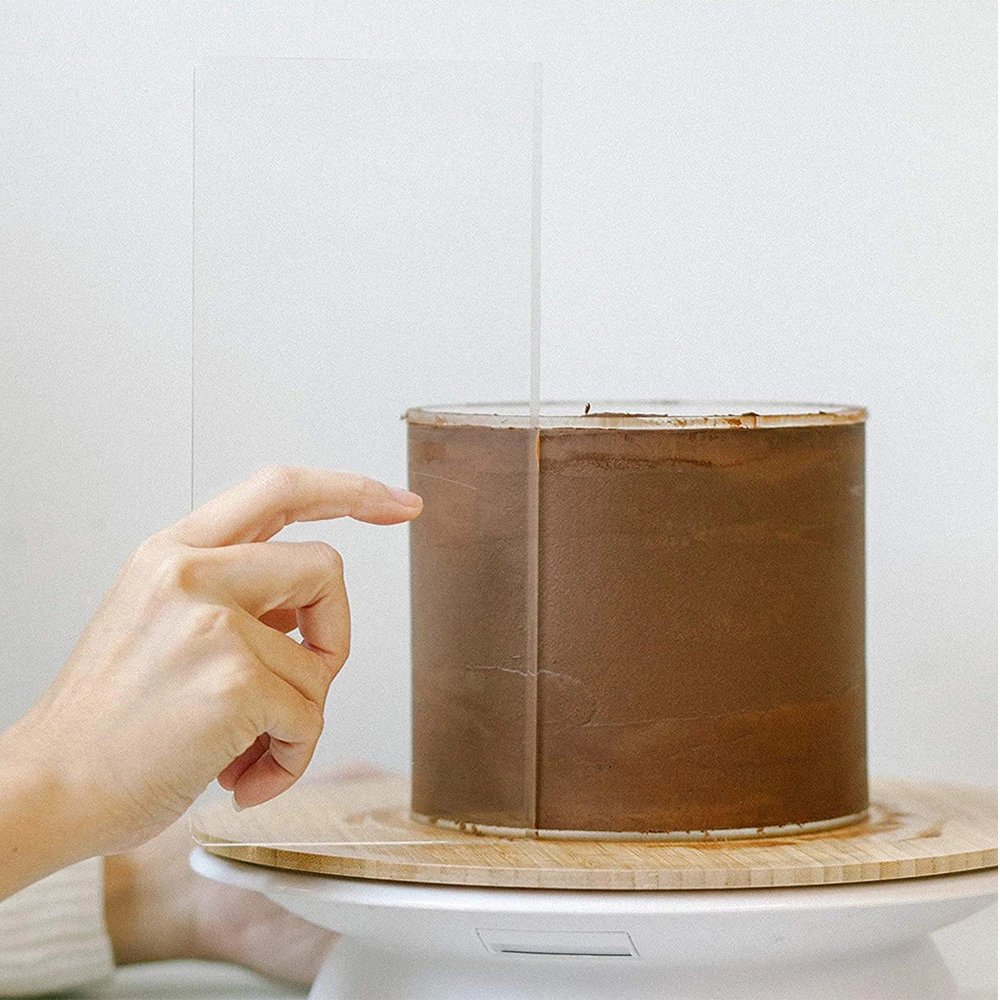 4 boyutları akrilik kek kazıyı - Fondant Smoother Set incelemesi ve fiyatı