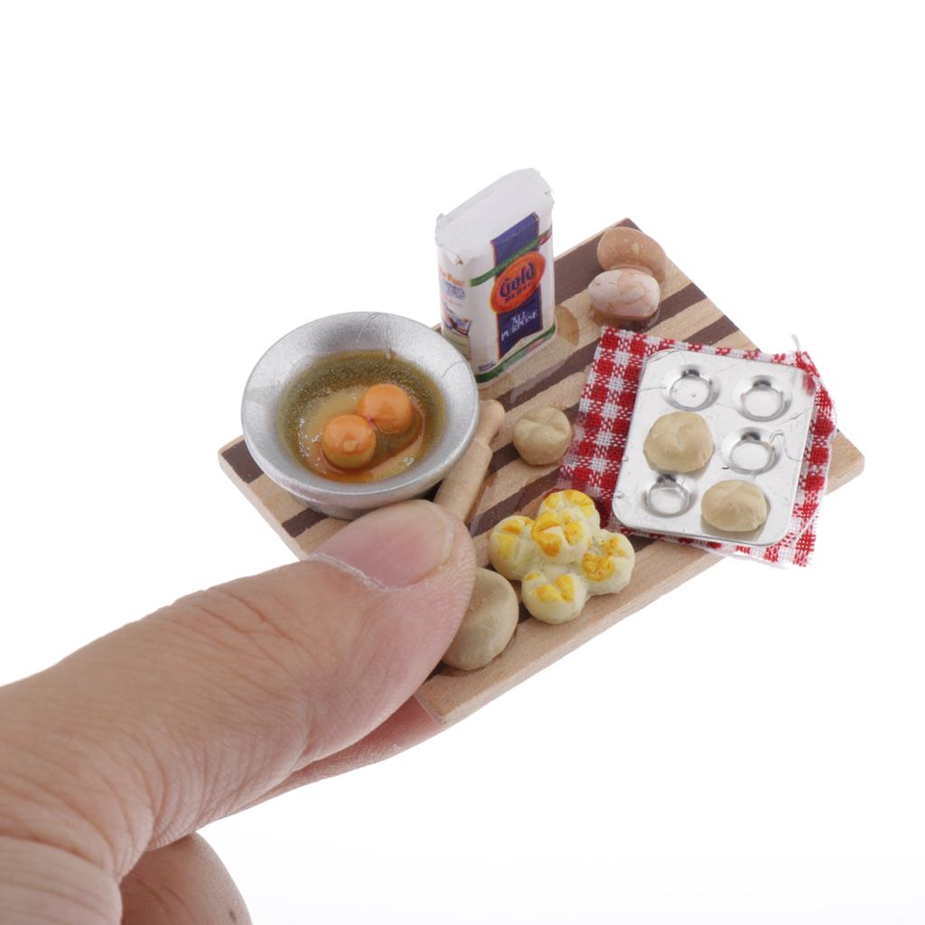 Minyatür Mutfak Dollhouse Ekme - Kitchen Kids Baking Set incelemesi ve fiyatı
